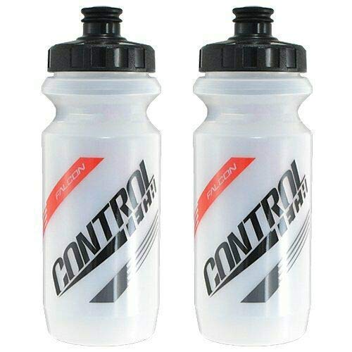 Bidon Controltech WBT05 Falcon 600ml transparent pour vélo de route et VTT