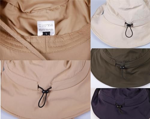 Sombrero tipo bucket impermeable con ala ancha miniatura 2