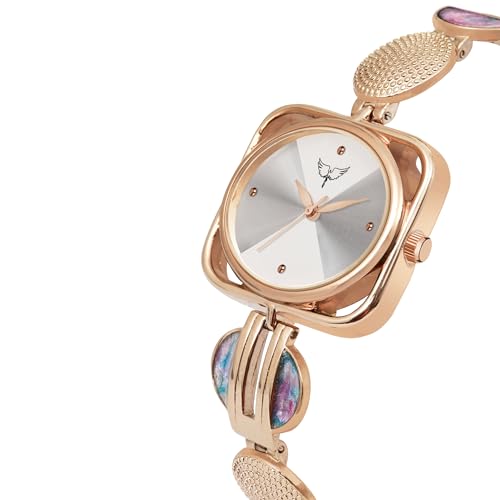 Image of WHITE BIRD Pearl Analog Multicolor Dial Women's Bracelet Watch