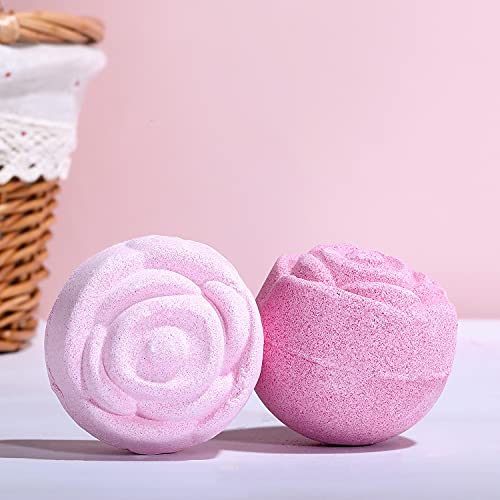 Gift Basket For Women 11 Pcs Rose Bath Gift Set With Bubble Bath,Body & Hand Lotion ,Relaxing Home Spa Kit For Women,Birthday Chrismas Gift Set #TOP5