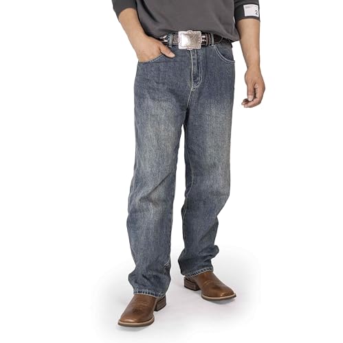 Men’s Western Cowboy Boots, Fashionable Embroidered Full Grain Leather, Square Toe Pull-On, 4-Layer Composite Sole, Slip-Resistant Work & Riding Boots4