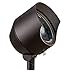 Kichler Lighting 12-Volt Low Voltage Accent Light with Heat Resistant Flat Glass Lens