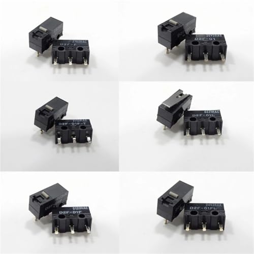 Micro switch de souris D2F 01F T avec contacteur haute précision