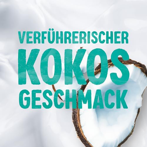 Alpro Kokosnussdrink mit Reis – Vegan, milchfrei, glutenfrei – Ohne Zuckerzusatz – Von Natur aus laktosefrei – Reich an Ballaststoffen, Calcium und Vitaminen– 8 x 1L – Haltbar