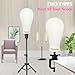 Firstwon 22 Inch Wig Head Mannequin Head for Wigs, Wig Stand with Head for Hair Styling Practice Display Wigs Making Tripod Stand with T Pins Set