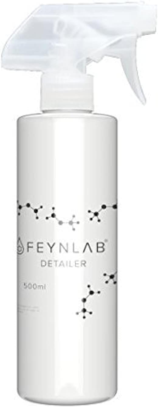 FEYNLABDetailer V3 | Innovative Detailing Formula | Quick Detailing Spray | Superior Cleaning, Gloss, & Hydrophobic Protection for All Surfaces | No Streaking, Easy Application, Lasts 3-6 Months