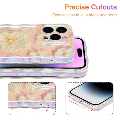 Coque iPhone 12 Pro Style Vintage Fleur Rose Curly Housse