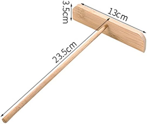 Miniatura 3 de BESTonZON Juego de utensilios de cocina de madera para crepé, espátula, espátula, espátula, crepé, esparcidor de panqueques y esparcidor de crepé,
