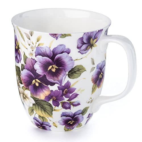 Taza McIntosh Chintz Purple Pansies 375 ml miniatura 2