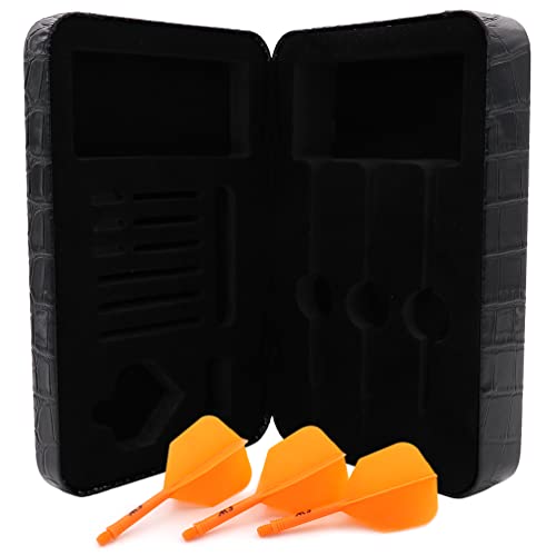 Cuesoul Professional Luxury Pu Dart Case With Ak5 Dart Flight Big Wing Shape For Steel Tip Darts Or Soft Tip Darts #TOP27