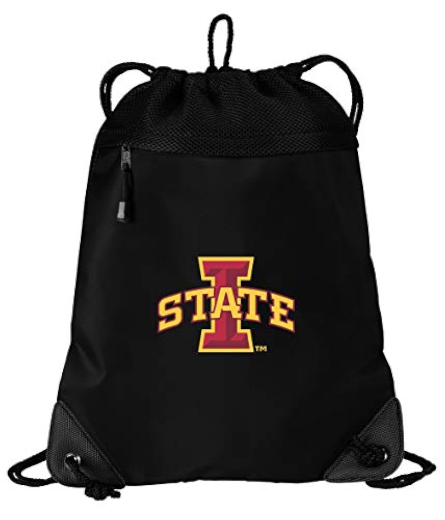 ISU Drawstring Bag Iowa State C" Pack, Unique Mesh Microfiber