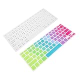 Housse pour ordinateur portable : chaque touche et moulés individuellement et spécialement imprimés sur un film de silicone pour un aspect professionnel, clavier avec housse