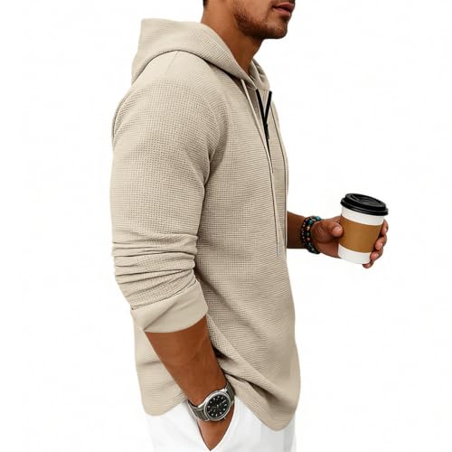 Sudadera anti UV hombre transpirable de punto con capucha que bloquea el sol con confort 5
