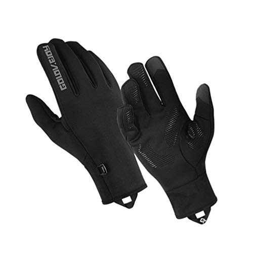 CLISPEED Luvas de Tela Sensível ATque Luvas de InvernHmens Mulheres Gel de Sile Antiderrapante Luvas