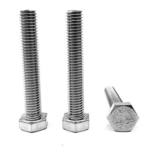 Amazon | M8六角ボルト、M8-1.25 x 50mm六角頭ねじボルト、304