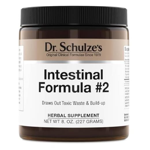 Dr. Schulze’s | Intestinal Formula #2 | Herbal Colon Cleanse Formula | 8 Oz. Jar