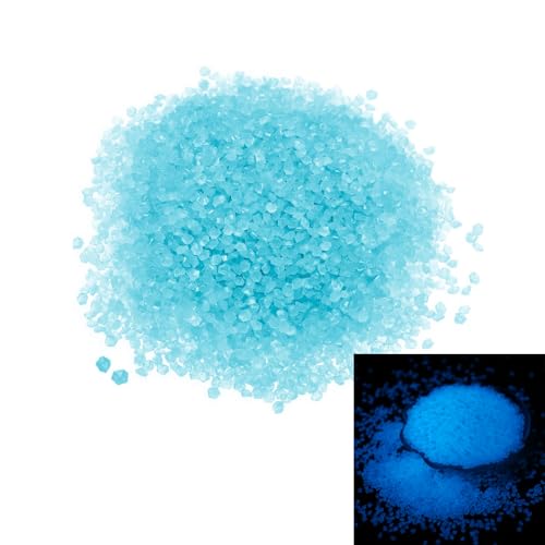 Yuqilin Pietre Decorative,10000 Pezzi Pietre da Giardino Pietre Luminose da Giardino Ciottoli da Giardino Decorazioni Acquario Pietre Decorative per Vasi Sassi Decorazioni Balcone(Blu)