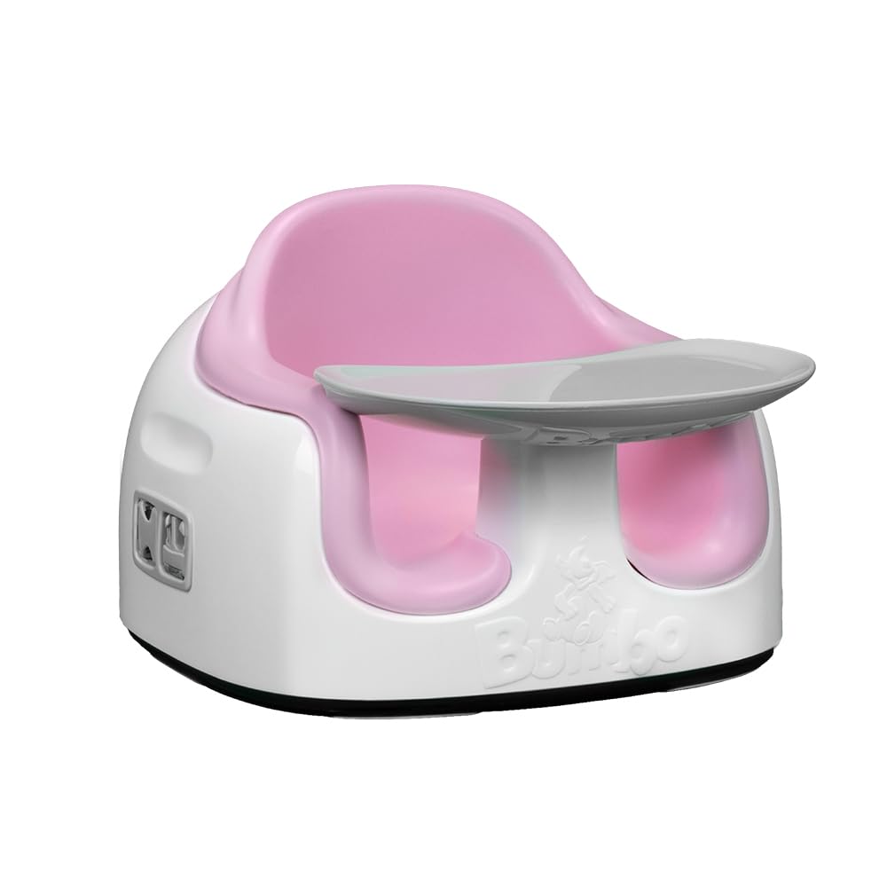 Bumbo バンボ マルチシート【正規総輸入元】 ブラック台座 成長に合わせて長く使える 3ステージ サクラピンク
