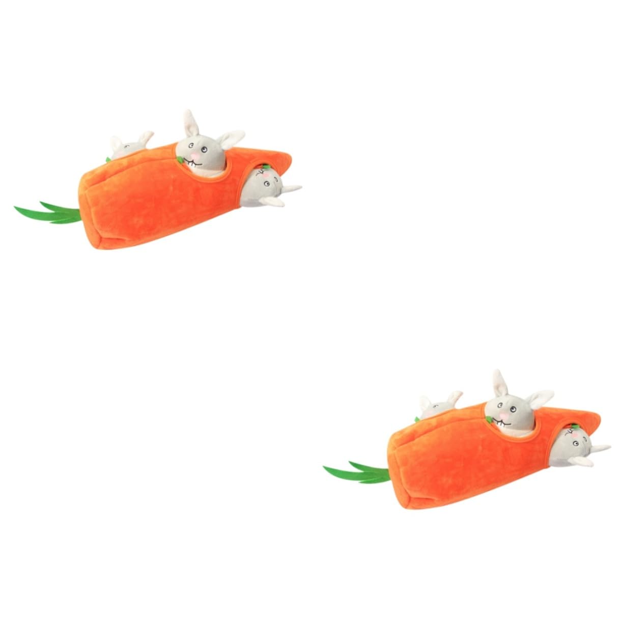 BESPORTBLE Lot De 2 Jouets en Peluche pour Animaux De Compagnie Jouet À Mâcher Fantaisie pour Chiens De Taille Moyenne Et Très Taille