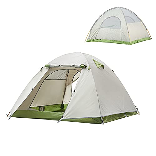 Carpa de playa de fácil configuración con doble puerta con cremallera y bolsa compacta