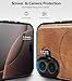 WTCASE Magnetic for iPhone 17 Leather Case,Built-in Invisible Stand [Compatible with Magsafe] Protective Slim Kickstand Phone Cover for iPhone 17 Case, Brown