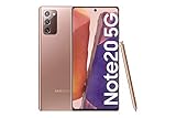 Samsung Galaxy Note20 5G Smartphone Android Libre de 6.7" 256GB Mystic Bronze [Versión española]