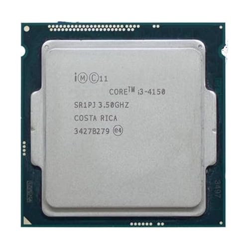 Image of Core i3 4130 /4150 /4160 /4170 /4330 /4340 /4350 /4360 /4370 4th Generation, 2.9 GHz Upto 3.8 GHz, LGA 1150 Socket, 2 Cores, 4 Threads, 3 /4 MB Cache, Desktop Processor, 1 Year Warranty (Silver)