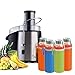 Chef's Star Juc700 Juicer Wide Mouth Fruit and Vegetable Juice Extractor, Stainless Steel