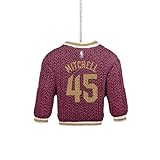 FOCO - NBA Basketball Holiday Sweater Resin Xmas Christmas Tree Hanging Ornament (Cleveland Cavaliers - Donovan Mitchell)