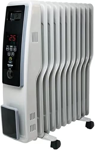 テクノス オイルヒーター TOH-D1101 省エネ 温度センサー エコモード タイマー機能付 S型フィン