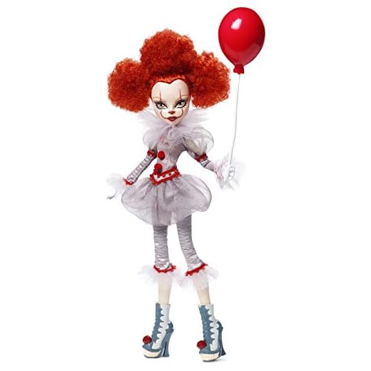 Monster High IT Pennywise Collector Doll (12-inch) Collectible Doll Wearing Clown Costume, with Premium Details and Doll Stand, Gift for Collectors