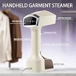 Handheld Garment Steamer - 1400W Steam Iron for Clothes, 350ML Large Tank - Image 2