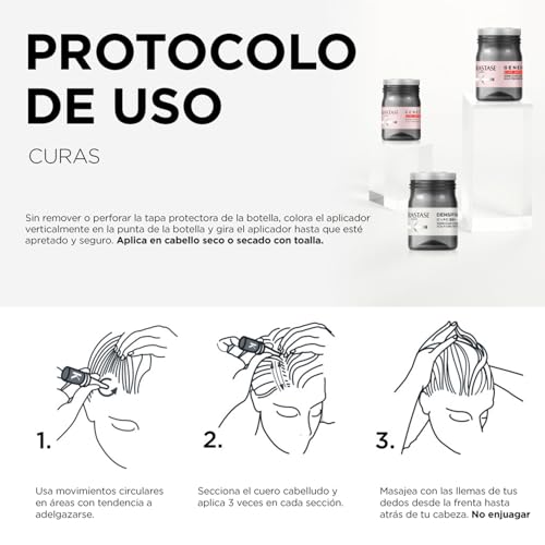 KéRastase Densifique Femme Cure, Cura Intensiva Per Una Maggiore Densità Dei Capelli, Trattamento Per La Perdita Dei Capelli, Con Stemoxidyne E Yang Complesso Per Volume, Densità, Energia E Forza, 42 - 9