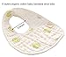 Merlinae Muslin Baby Bandana Drool 360 Bibs for Boys Girls Newborn Infant for Drooling and Teething,100% Organic Cotton and Super Absorbent Hypoallergenic Pullover