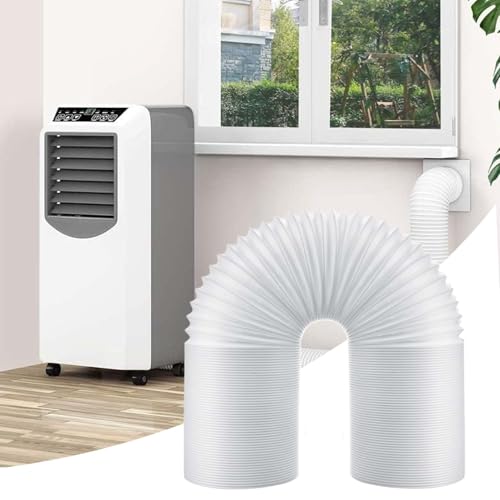 Conduit de ventilation pour climatiseur mobile à structure renforcée pour pose murale