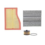 Engine Cabin Air Oil Filter Compatible For Mercedes-Benz GLA180 1.3T 2020-2025 Model 2001800009