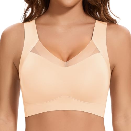 Image of DOCUMO Seamless Back Smoothing Bras for Women