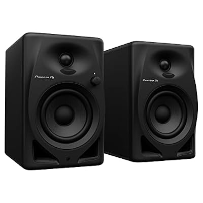 Pioneer DJ DM-40D 4-Inch Desktop Monitor System, Black