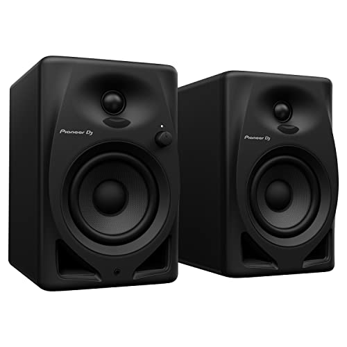 Pioneer DJ 4-inch Desktop Active Monitor Speaker – Black (DM-40D)