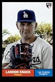 2024 Topps Archives Foilboard Black #45 Landon Knack NM-MT RC Rookie Dodgers Baseball Trading Card