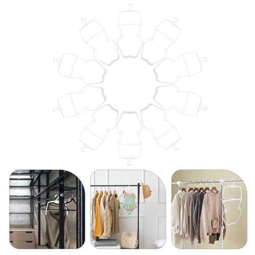 Cintres blancs anti-glisse pour maillots de bain : solution dressing enfants ordonné - 8