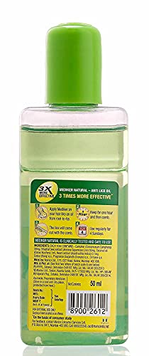 Image of Mediker Anti Lice Treatment Hair Oil, 50ml