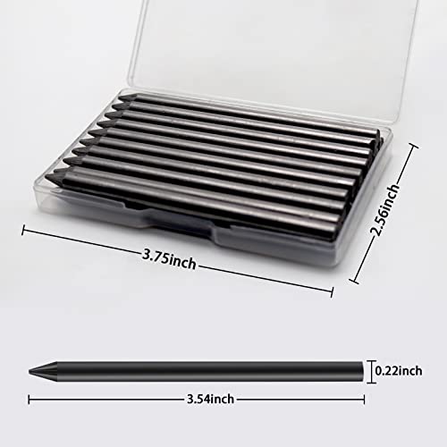 Weiwei 5.6 Mm Lead Refill, 4B Graphite Leads With Storage Box, 5.6Mm X 90Mm For Lead Holder, Mechanical Pencil Lead Refills Artist Drawing Sketch Wood Working (40 Pieces) #TOP1