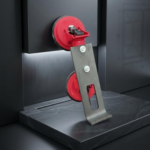 Ventosa de acero al carbono con dobles ventosas para paneles de madera 4