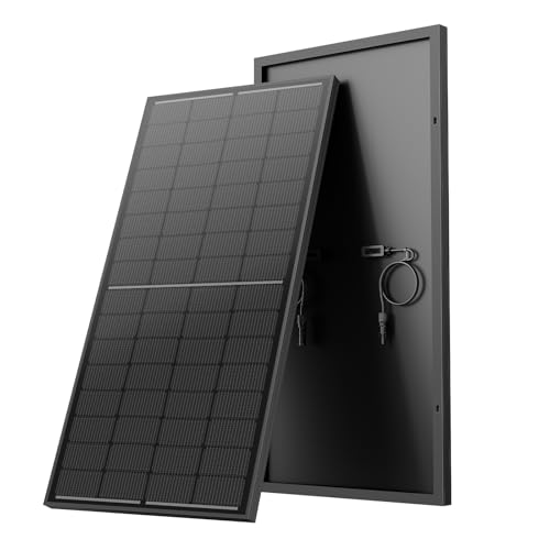 300 Watt Solar Panel 14BB 24.6% High Efficiency Half-Cut Technology12V Monocrystalline Solar Panels for RV, Camping, Boat, Rooftop, Battery and Other Off Grid Applications (300W)