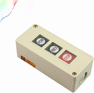 Durable and DeftPower Push Button for Barrier Gates and Gate Openers/Commercial Garage Door Opener Three-Position Control Button Tpb-3