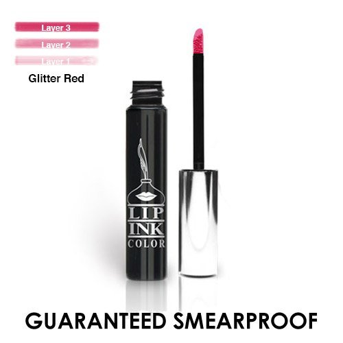 Lip Ink Glitter Red Liquid Lipstick 100% Smearproof Long-Lasting Waterproof Vegan Wax-Free Organic Kosher Natural Botanical 247 Confidence cosmetics USA Self Manufactured Factory Direct Since 1995 Lip Ink Glitter Red Liquid Lipstick 100% Smearproof Long-Lasting Waterproof Vegan Wax-Free Organic Kosher Natural Botanical 247 Confidence cosmetics USA Self Manufactured Factory Direct Since 1995