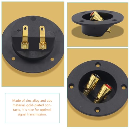 Conector de altavoz de aleacion de zinc de alta resistencia estructural para bafles 5