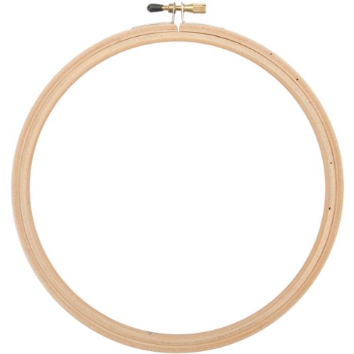 Edmunds Wood Embroidery Hoop with Round Edges, 8-Inch