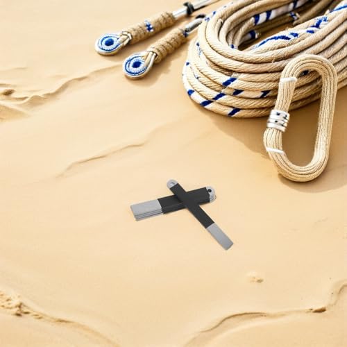Kit de supervivencia con funda 10 piezas de acero y plástico para camping 7